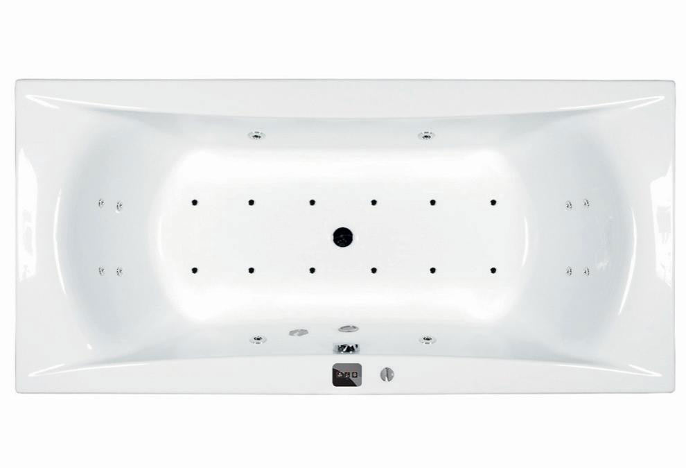 M-Acryl Wellness Premium 24 fúvókás elektronikus hidromasszázs