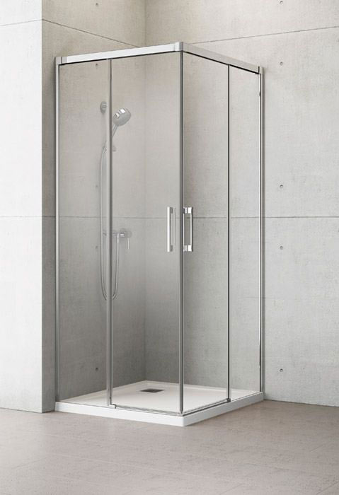 Radaway Idea KDD 80 B átlátszó szögletes zuhanykabin