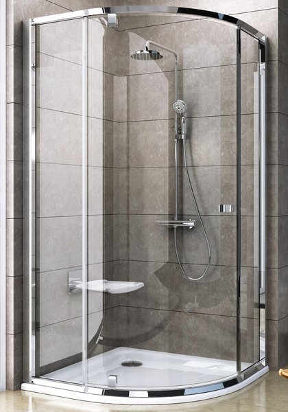 Ravak zuhanykabin Ravak Pivot PSKK3-100 szatén transparent